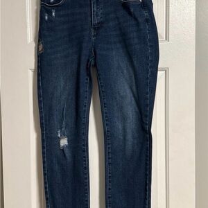 Judy Blue Jeans with Floral Embroidery